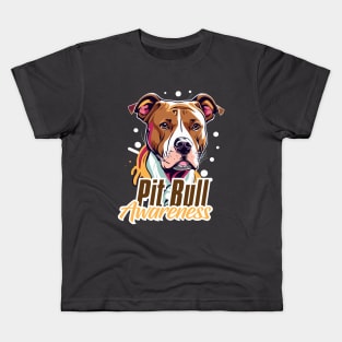 National Pit Bull Awareness Day – October Kids T-Shirt